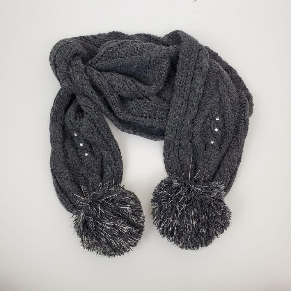 Zara l Mini Embellish Knit Scarf